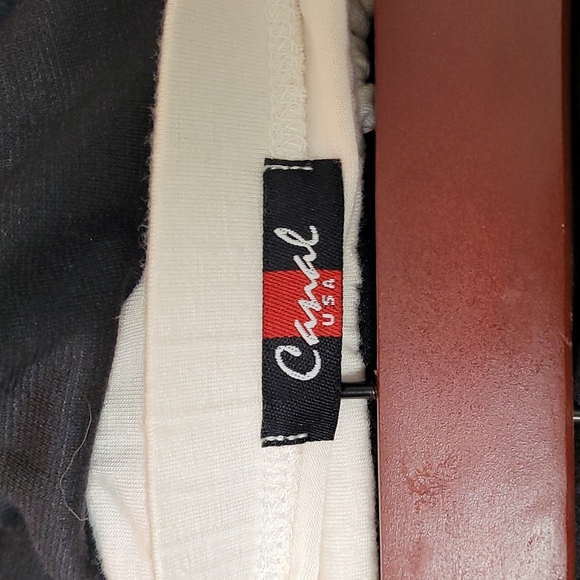 5/$25 Tube top size M black and white/cream dress Pre-owned - Picture 6 of 8